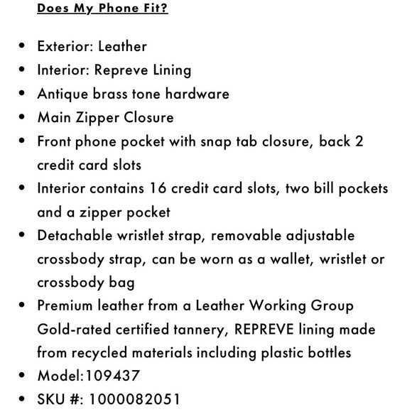 Silverlake Smartphone Cross Body Embossed - Picture 4 of 5